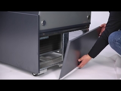 Vitrina refrigerada curva versión 1.5