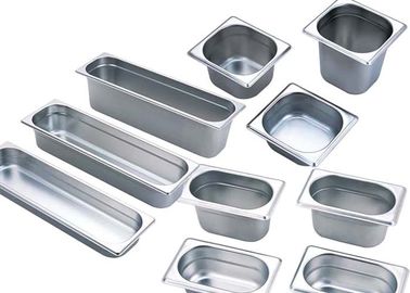 Equipo de acero inoxidable de la cocina 201, GN Pan Stainless Steel Gastronorm Pan